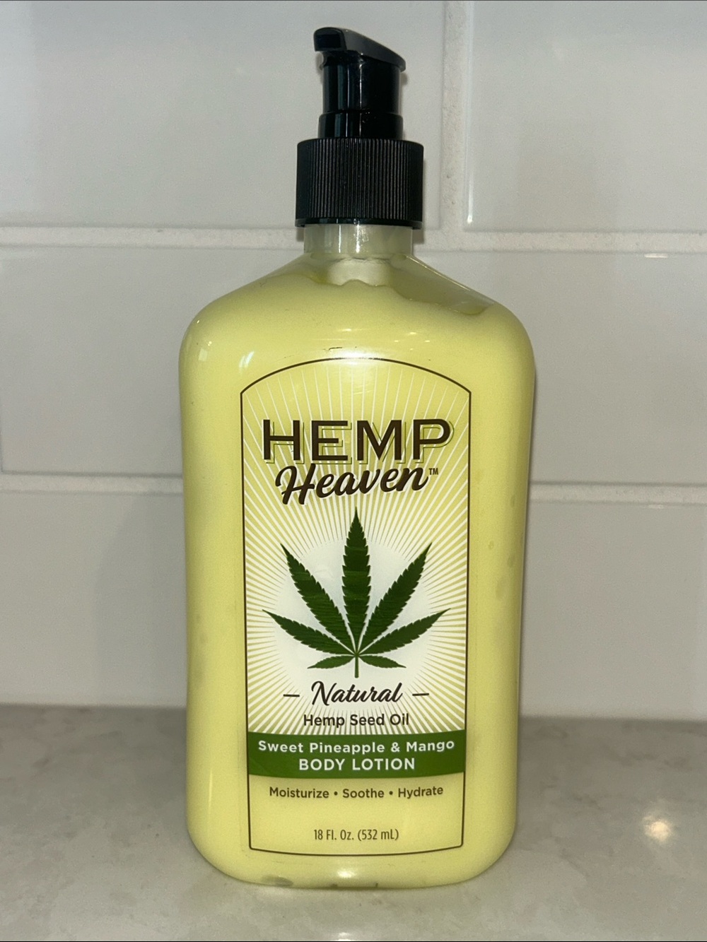 Hemp Heaven Sweet Pineapple & Mango Body Lotion NEW